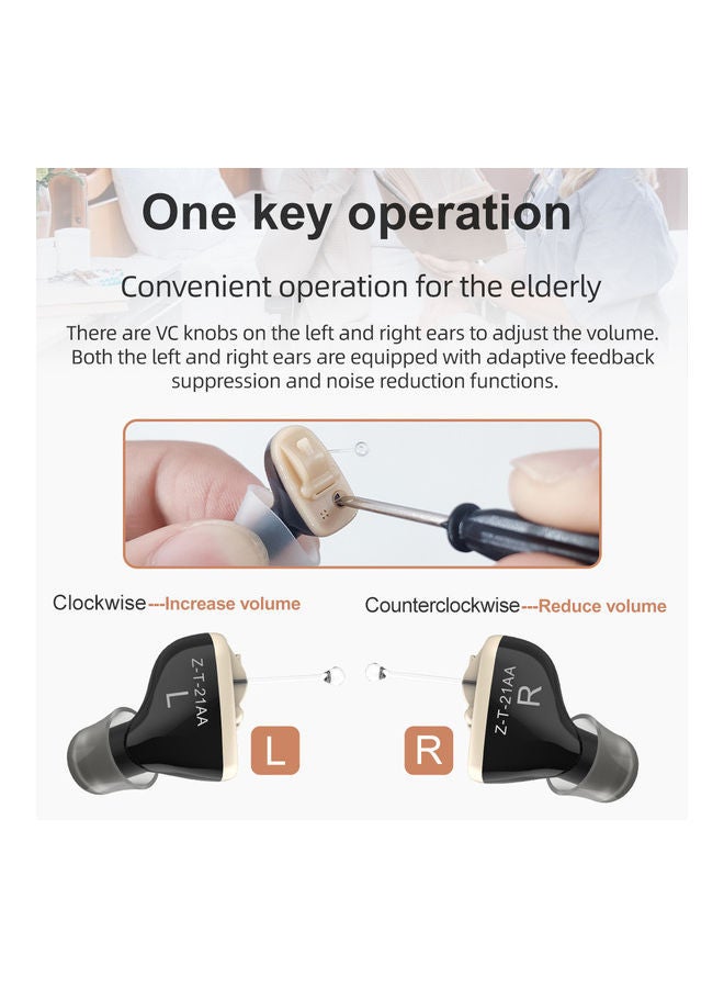 NIBEMINENT Mini Rechargeable Inner Right Ear Type Hearing Device - Image 2