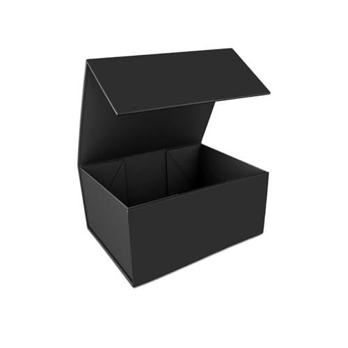 Aakriti Mini Magnetic Gift Box 5x4.5x2.5 Inches – Luxury Small Box for Jewelry, Chocolates, Mini Perfume – Bridesmaid Proposal, Wedding, Birthday Gift Packaging (Black | Pack of 1) - Image 3