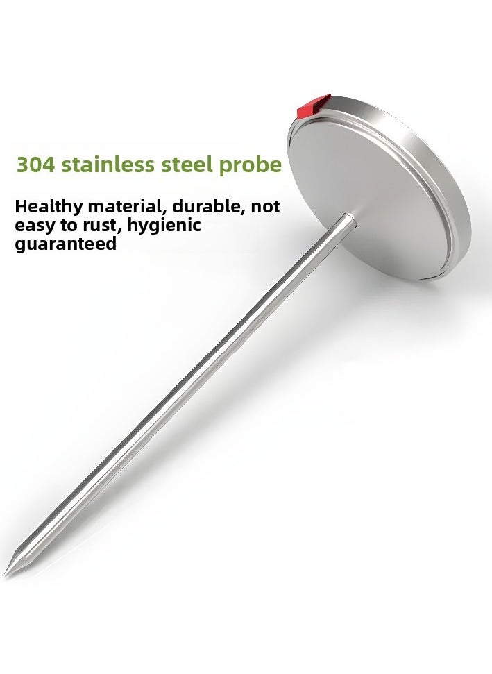 Generic - Barbecue thermometer: Probe-style metal food thermometer for kitchen baking, featuring high-precision measurement. Widely used in cooking, candy making, coffee brewing, steak grilling, roast chicken, and other scenarios—an essential kitchen gadget. - Image 1