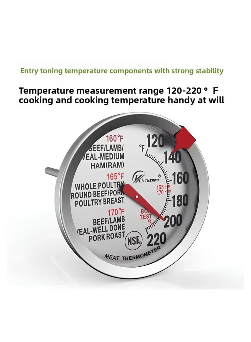 كرونايتي مقياس حرارة الباربيكيو مع مسبار: ميزان حرارة طعام دقيق متعدد الاستخدامات لأجهزة المطبخ - مثالي للشواء، الخبز، القهوة، وأكثر - Image 2