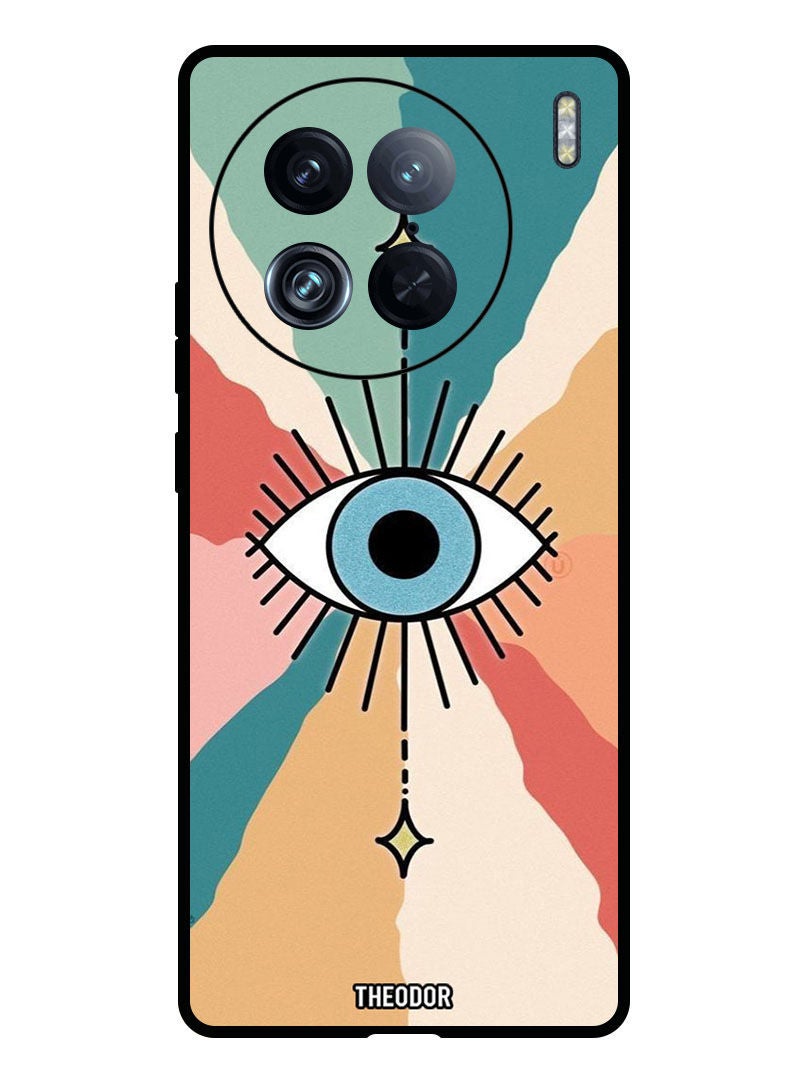 Theodor Protective Case Anti Scratch Shock Proof Bumper Cover For Vivo X90 Pro Evil Eye 1 - Image 1