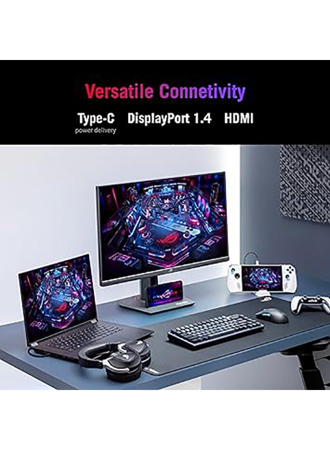 أسوس شاشة الألعاب ROG Strix مقاس 27 بوصة QHD HDR400 USB-C (XG27ACS) - 2560 × 1440، 180 هرتز، 1 مللي ثانية، IPS سريع، 133% sRGB، مزامنة ضبابية الحركة المنخفضة للغاية، متوافقة مع G-Sync، DisplayWidget، مقبس ثلاثي القوائم، ضمان لمدة 3 سنوات - Image 5