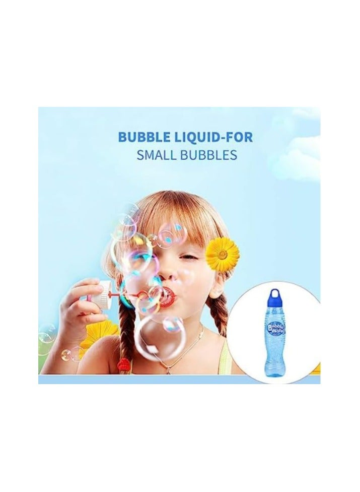 SKAFA Bubble Liquid 2 X 500 ml  | Bubble Solution Refill 1L Long Lasting | Easy Grip Box Bubble Soap Toy Safe Formula (2x500ML) - Image 4