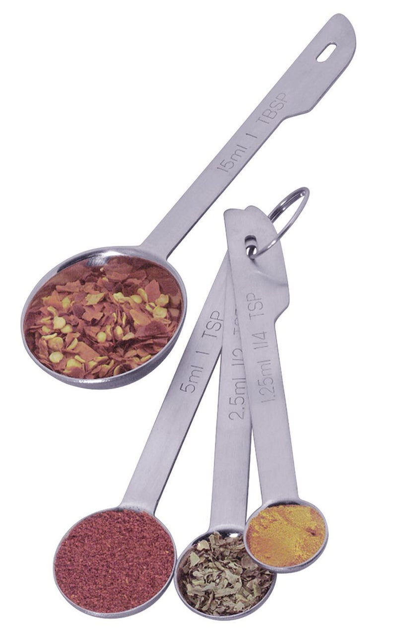 Prepworks by Progressive Stainless Steel Measuring Spoons Set of 4