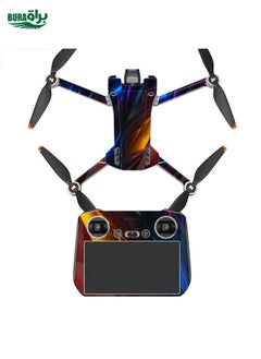 BURAQ Full Surround Style Waterproof  Sticker For DJI Mini 3 Pro RC With Screen Version(Mn3-11)  - Image 1