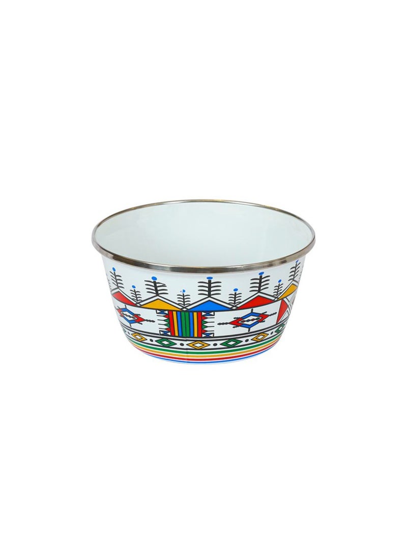 Alsaif home White cartilage bowl - 24 cm Saif Home 