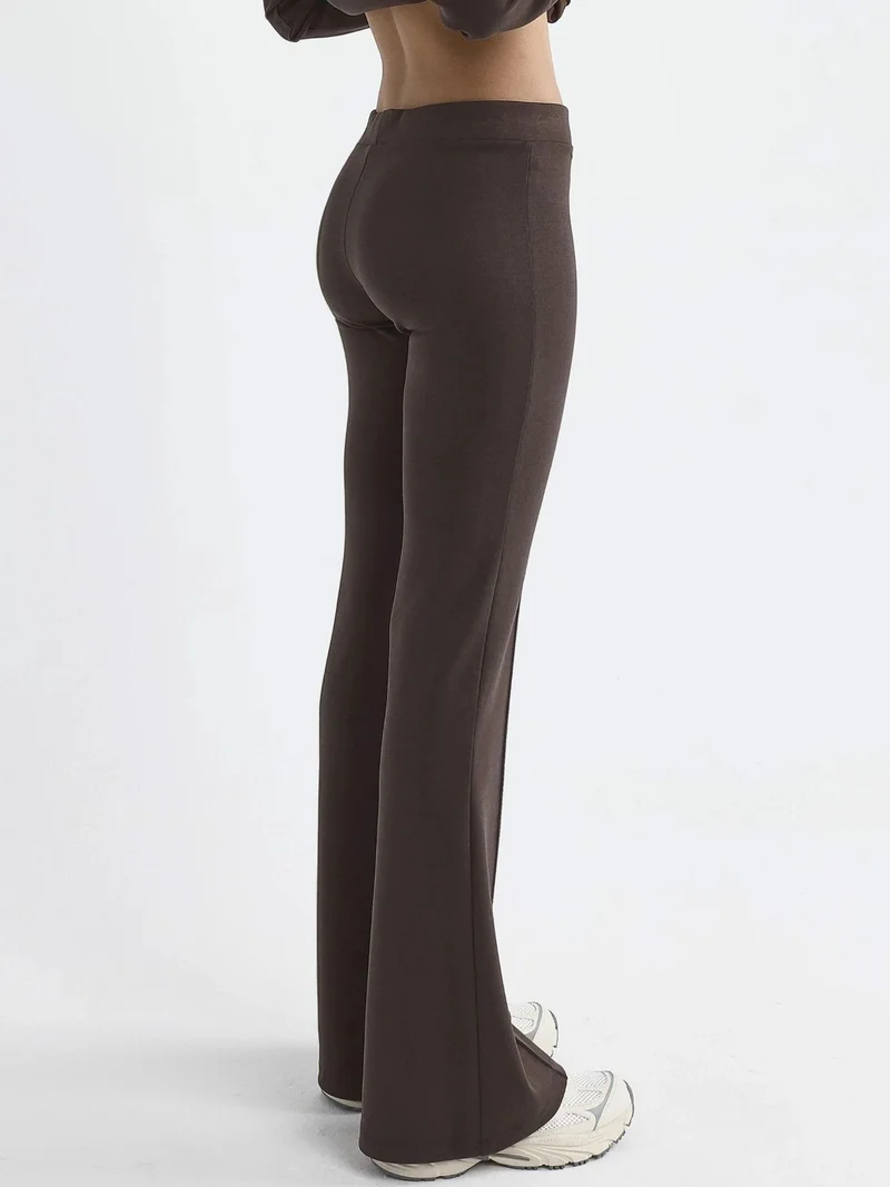 Busem BUSEM Ribbed Elastic Flare Pants