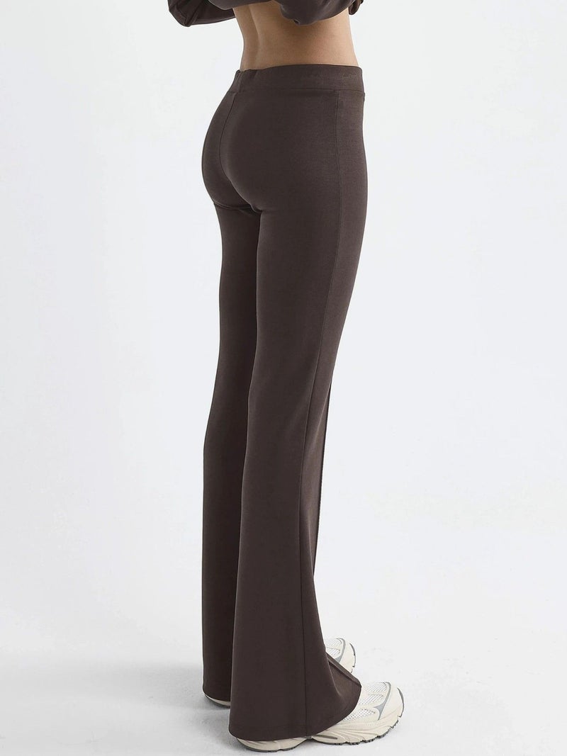 BUSEM Ribbed Elastic Flare Pants - Image 4