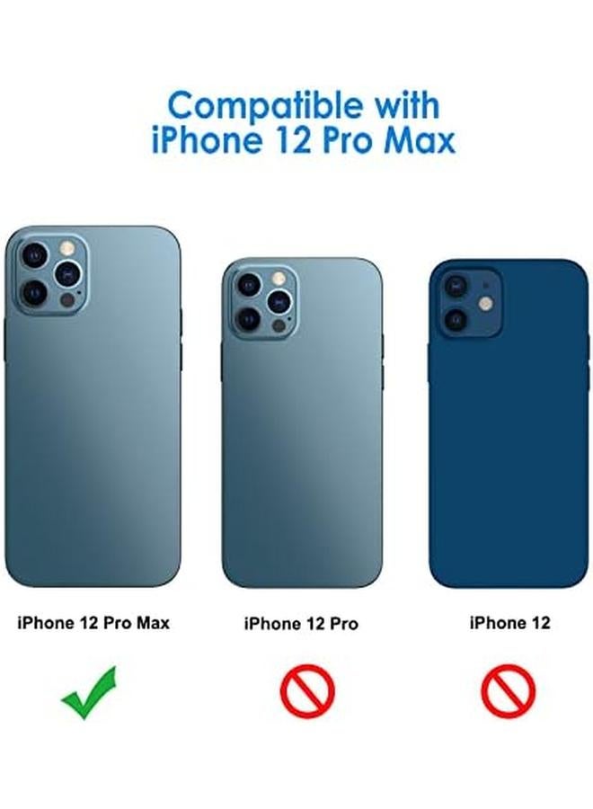 جي تيك واقي عدسة الكاميرا لهاتف Iphone 12 Pro Max مقاس 6.7 بوصة 9H زجاج مقوى عالي الوضوح شفاف مضاد للخدش متوافق مع الجراب لا يؤثر على اللقطات الليلية عبوة من 3 قطع - Image 2