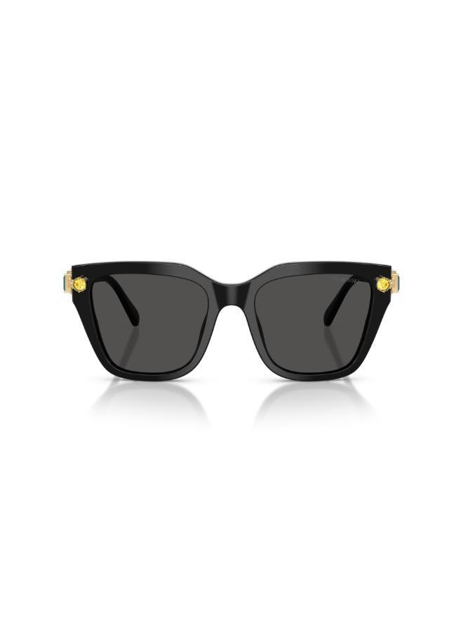 سواروفسكي نظارات شمسية سواروفسكي للنساء سوداء - Image 1