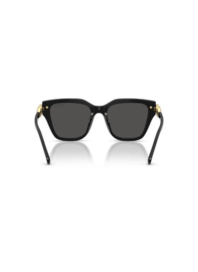 سواروفسكي Swarovski Sk 6041 - 100187 Black Sunglasses Woman