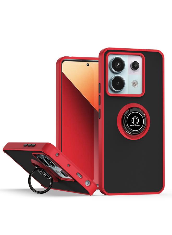 The Bros Case For Xiaomi Redmi Note 13 Pro 5G Q Shadow 1 Series TPU + PC Phone Case with Ring