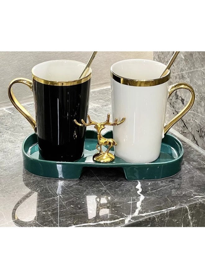 NeeMee High-end Mouthwash Cup Set for Home Use - Premium Toothbrush Holder and Wash Basin for a Sophisticated Bathroom Experience - Image 2