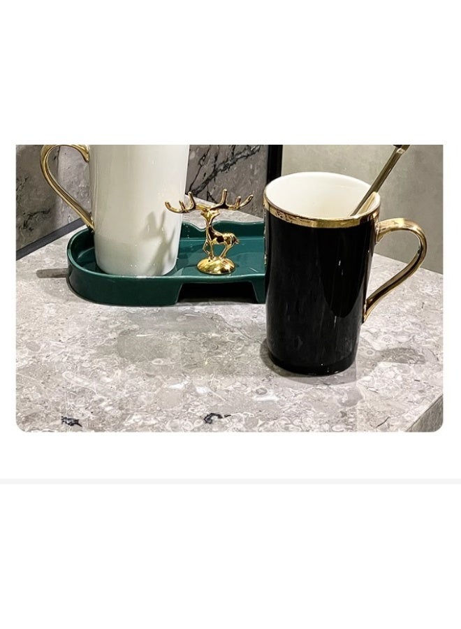 NeeMee High-end Mouthwash Cup Set for Home Use - Premium Toothbrush Holder and Wash Basin for a Sophisticated Bathroom Experience - Image 3