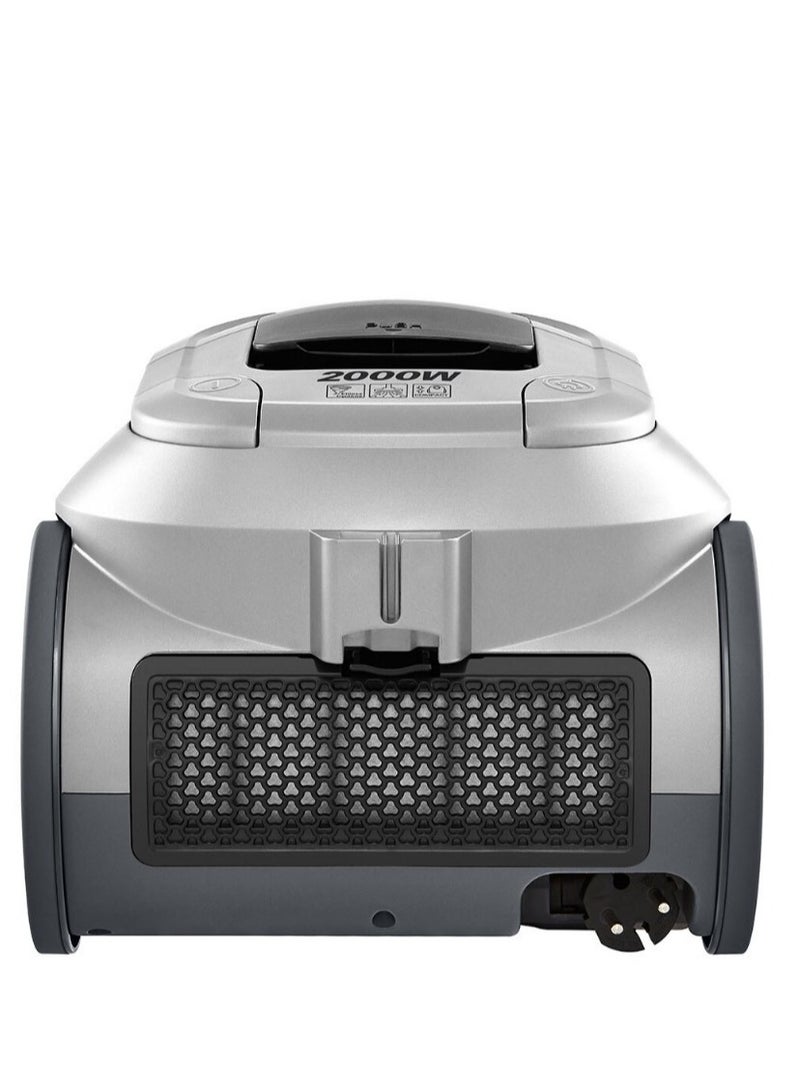 LG Bagless Vacuum Cleaner Capacity 1.5 L 2000 W VC5420NHTS Silver - Image 5