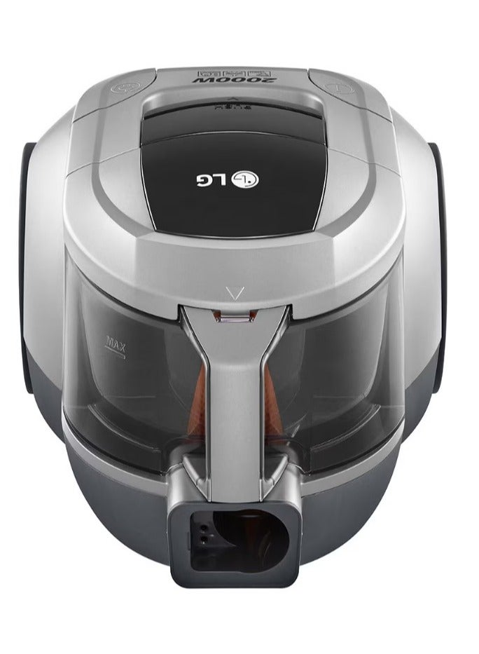 LG Bagless Vacuum Cleaner Capacity 1.5 L 2000 W VC5420NHTS Silver - Image 2