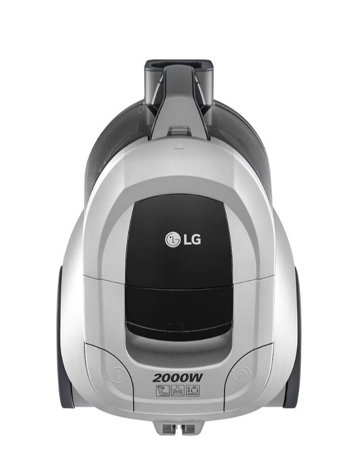 LG Bagless Vacuum Cleaner Capacity 1.5 L 2000 W VC5420NHTS Silver - Image 4