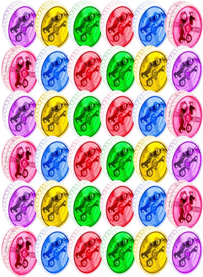 Drayear 36 Pack Led Light up Yo Yo Bulk Light up Responsive Ball Colorful Beginner Yo Yo Ball for Kids Birthday Party Goodie Bag Fillers Classroom Rewards, 6 Colors - Image 1