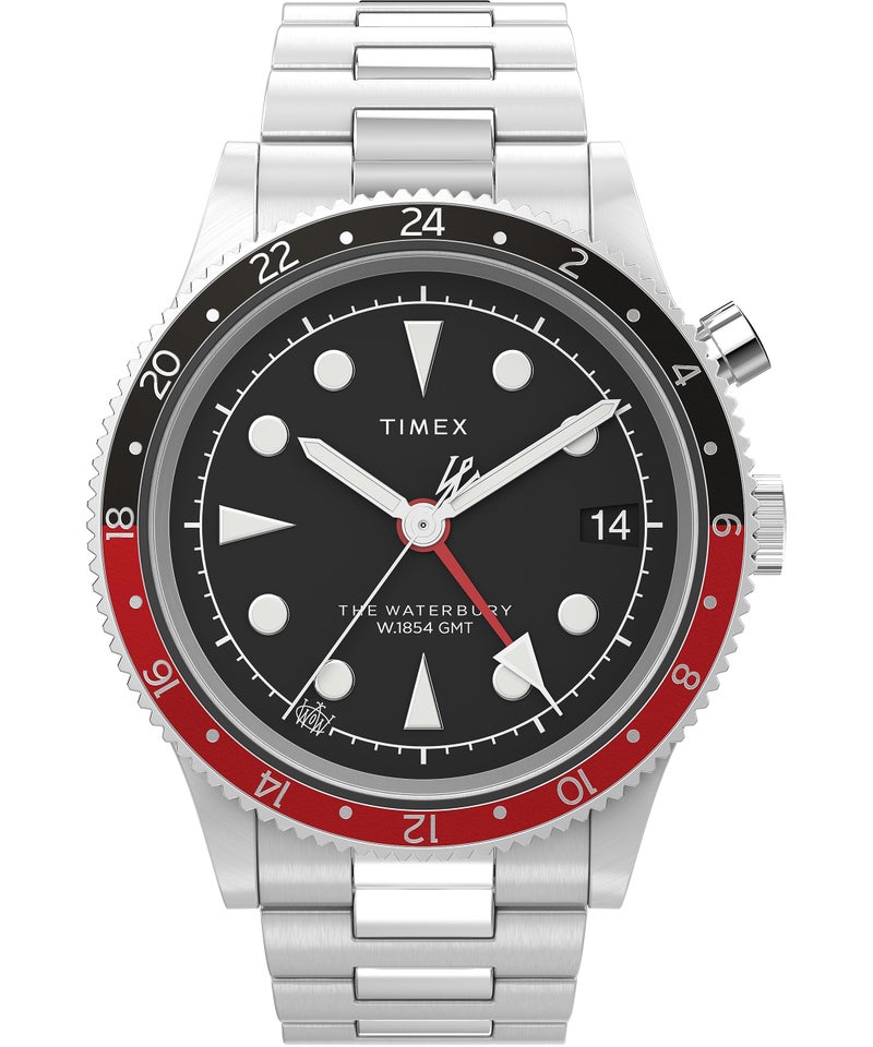 Timex Men's Analog Quartz Watch with Stainless Steel Strap TW2W22700 - Image 1