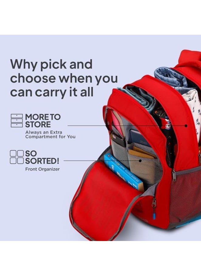 AMERICAN TOURISTER American Tourister Fizz Backpack School bag for travel with Organizer Bottle compartment water resistant backpack for Men, Women, Boys Laptop Backpack for College Gift for Men & Women  - Image 3