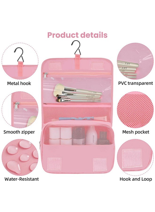 BAGAIL 10 Set Packing Cubes Various Sizes Packing Organizer for Travel Accessories Luggage Carry On Suitcase-Pink - Image 3