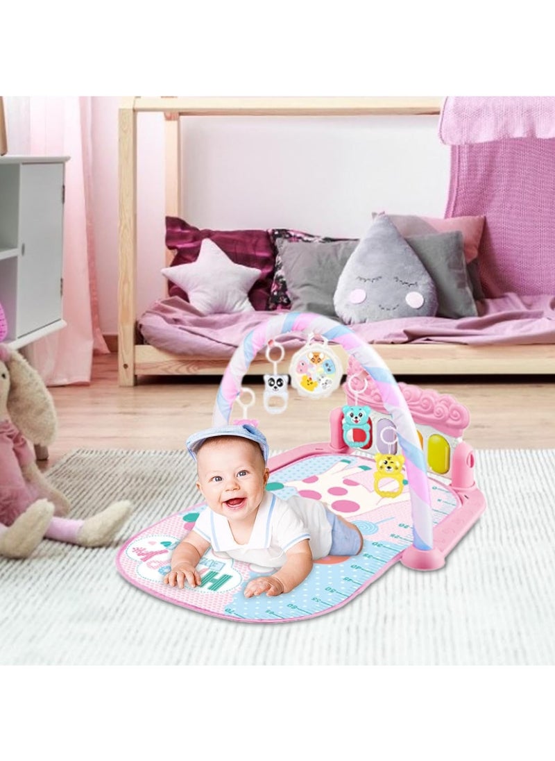 Baby Gyms & Playmats, Musical Activity Play Mat, Baby Gym Play Mat With Toys For Sensory And Motor Skill Development, Deluxe Playmats For Newborn In-fants Todd-lers, For 0-36 Months