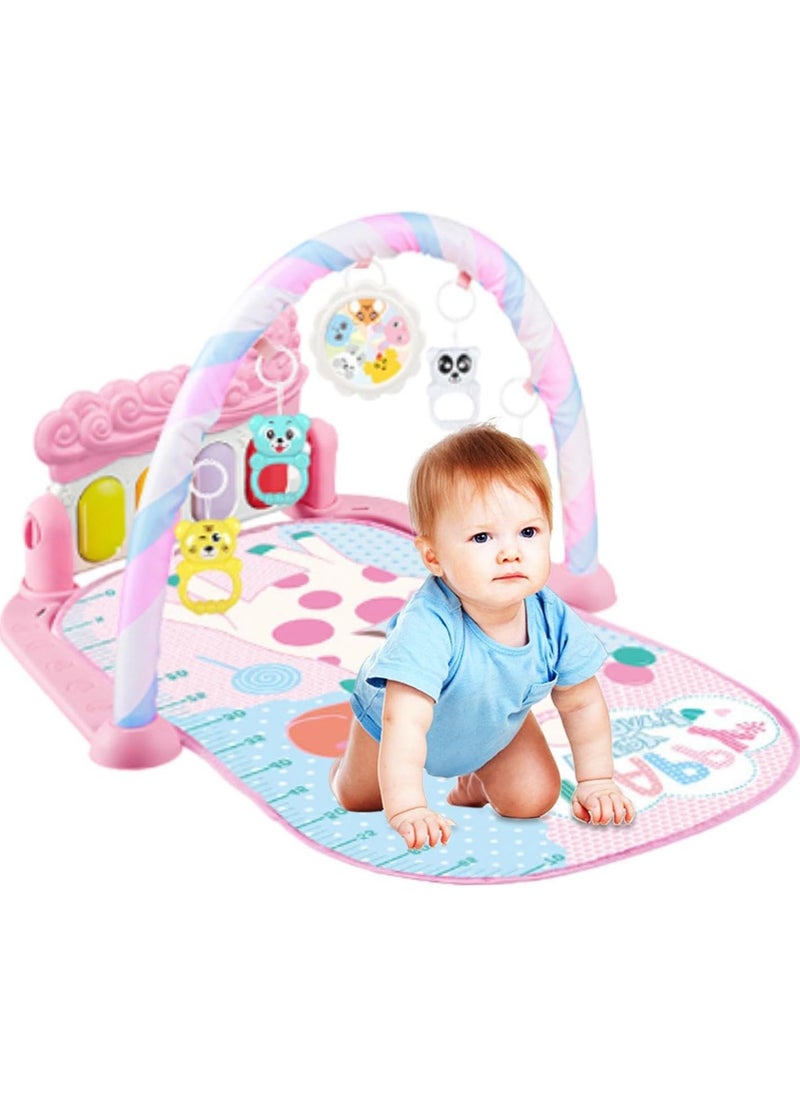 Baby Gyms & Playmats, Musical Activity Play Mat, Baby Gym Play Mat With Toys For Sensory And Motor Skill Development, Deluxe Playmats For Newborn In-fants Todd-lers, For 0-36 Months