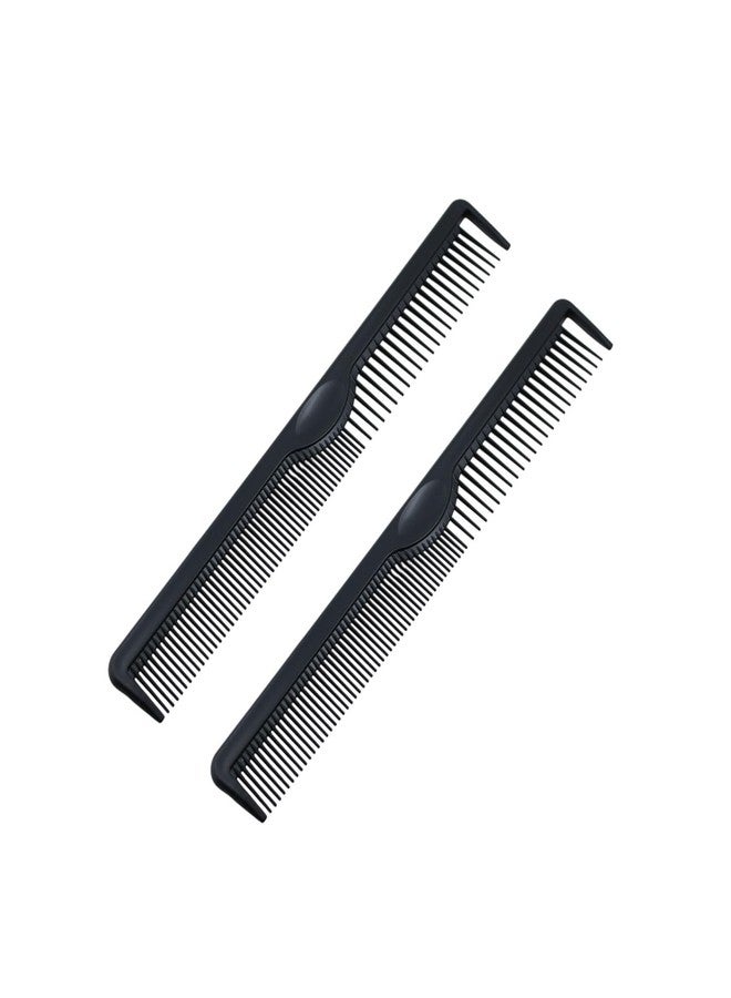 Bigwheels Set Of 2 Hair Cutting Carbon Fiber Antistatic (Model No 4011) Barber Comb - Image 1