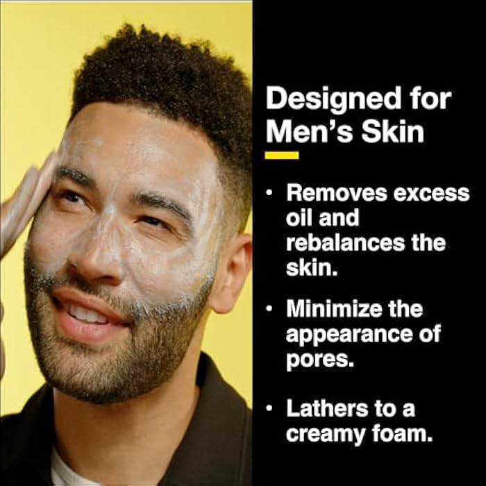 Lumin Charcoal Face Wash for Men – Daily Detox Cleanser, Hydrating Face Wash, Gently Removes Dirt & Oil, Unclogs Pores, Exfoliates, Refreshing Skincare for All Skin Types, 3.4oz - Image 3