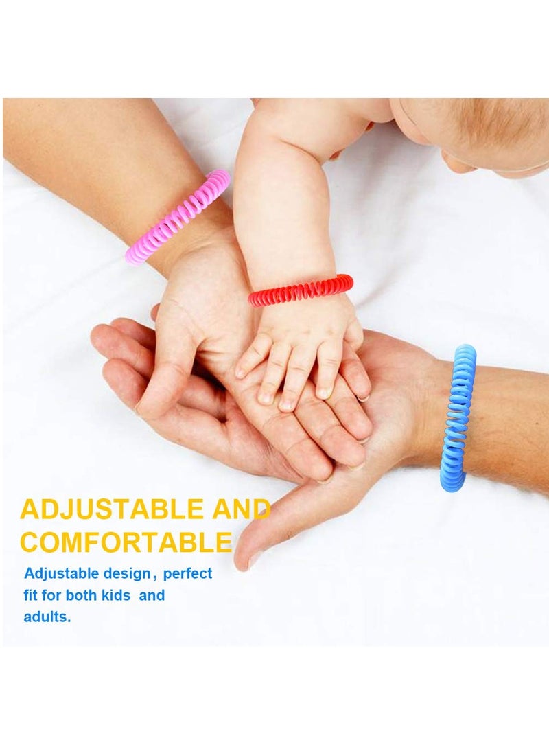 Hayat Comfort 10 Pack, Mosquito Bracelets, DEET Free, Natural and Waterproof Band,   Suitable for Camping, Hiking, Gardening, Fishing, Hunting, Swimming, Traveling.(Random colors)  - Image 4