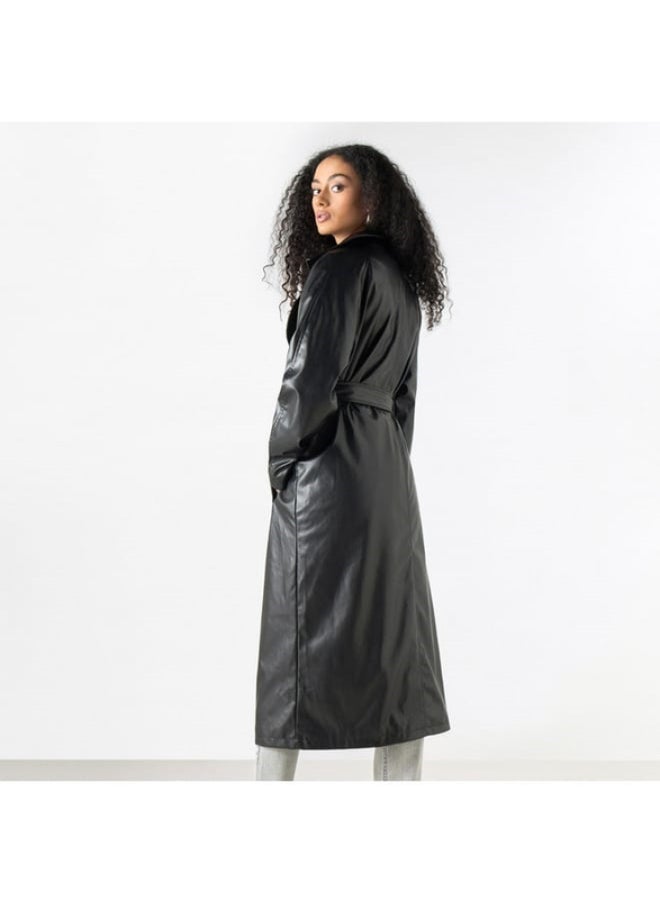 2Xtremz - 2Xtremz Leather Jacket with Long Sleeves and Pockets - Image 1