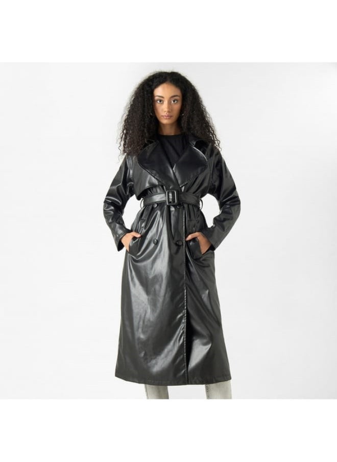 2Xtremz - 2Xtremz Leather Jacket with Long Sleeves and Pockets - Image 1