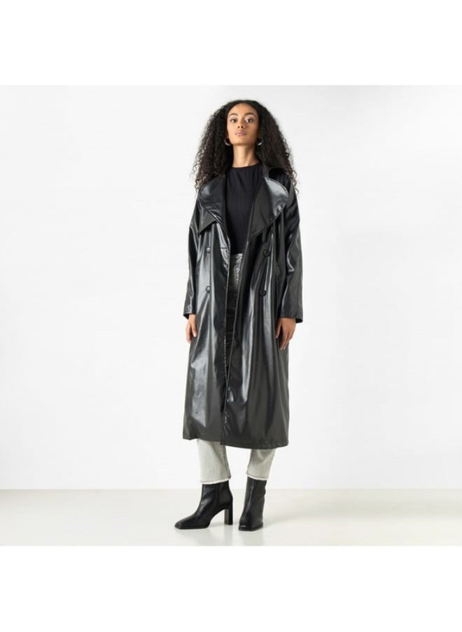 2Xtremz - 2Xtremz Leather Jacket with Long Sleeves and Pockets - Image 1
