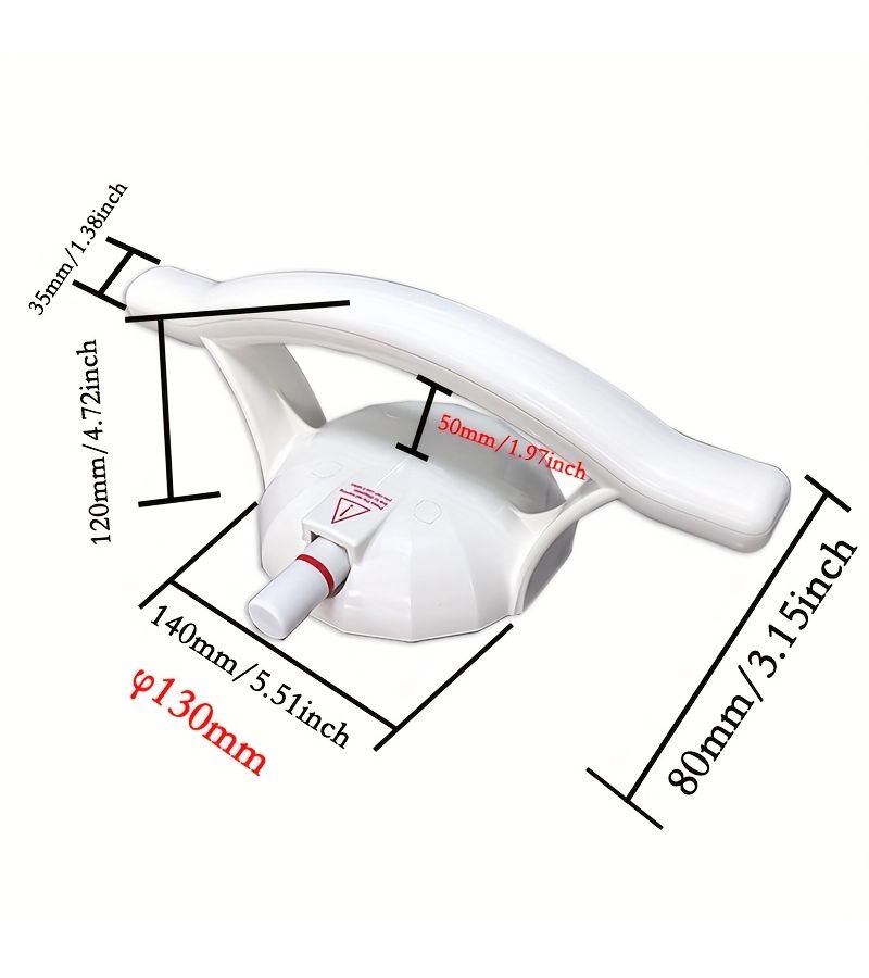 One Pack Shower Grab Bar Removable Suction Cup Handrail 200 Lbs Capacity No Drilling Needed - Image 3