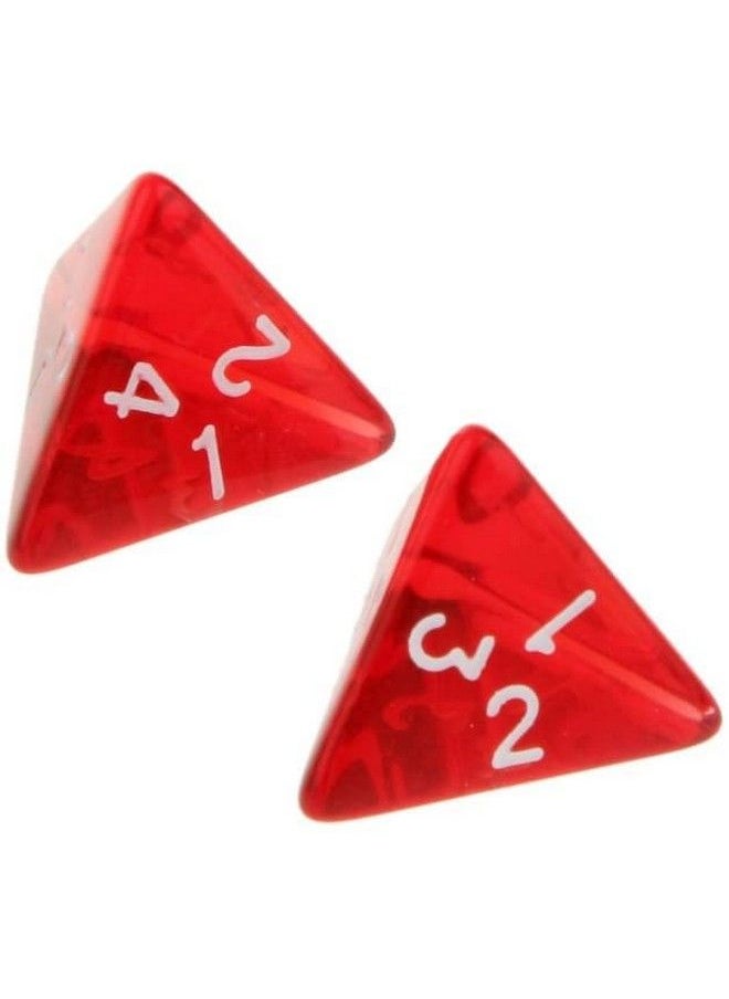 Marsrut 60 Gem Multisided Dices Polyhedral Dice Set D4 D&D Trpg Cup Games Red 60Pcs  - Image 3