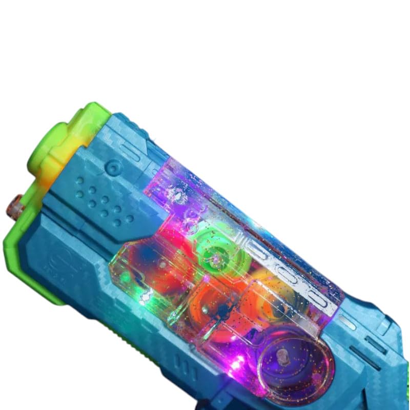 Negi Gear Gun Linkage Projection Gun for Kids Colourful Lighting and Realisic Sound Advanc Soft Sound and Light Enjoy Yourself It is not Harsh Toy for Kids - Image 3
