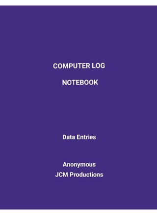 Computer Log Notebook: Data Log Entries - pzsku/ZF68B2596F68CFC4A2D9FZ/45/1747038926/9a2cf74f-49ce-4df2-89f6-12cdcb0a5cc2