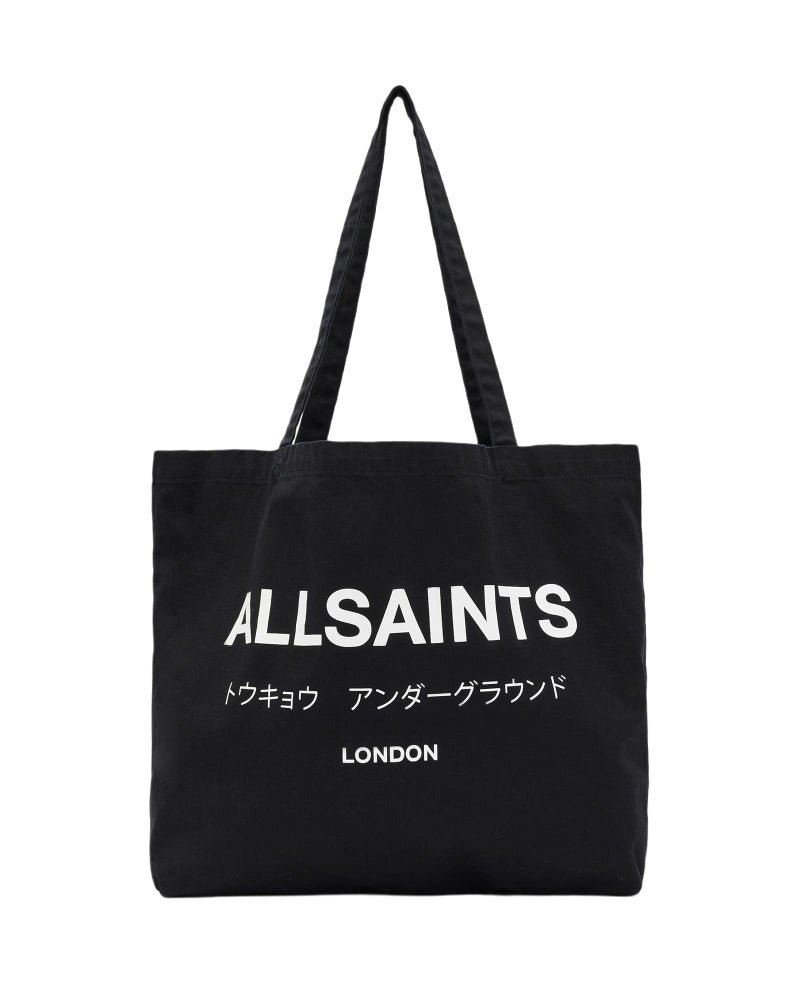 AllSaints MEN'S M170XB UNDERGROUND TOTE BLACK/CHALK ONE SIZE - Image 1