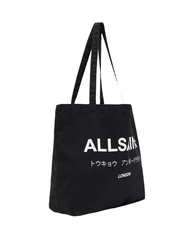 AllSaints MEN'S M170XB UNDERGROUND TOTE BLACK/CHALK ONE SIZE - Image 3