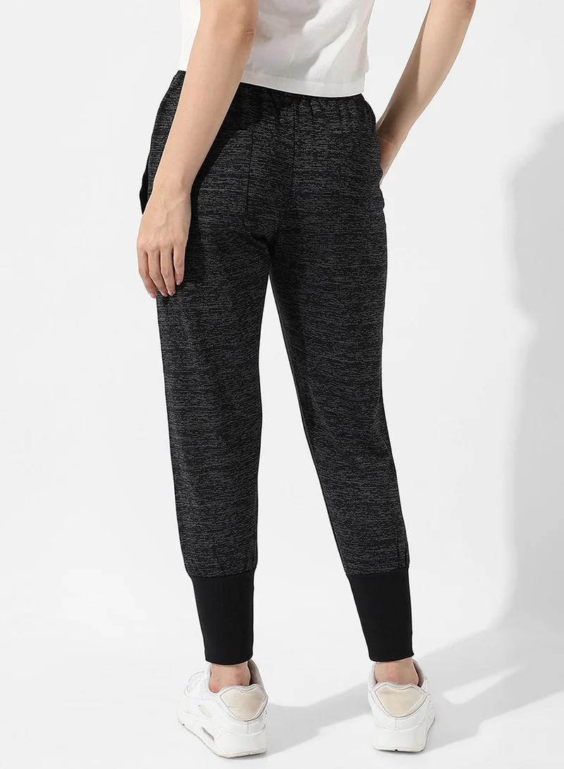 PINACOLADA Women's Midnight Black Heathered Trackpants