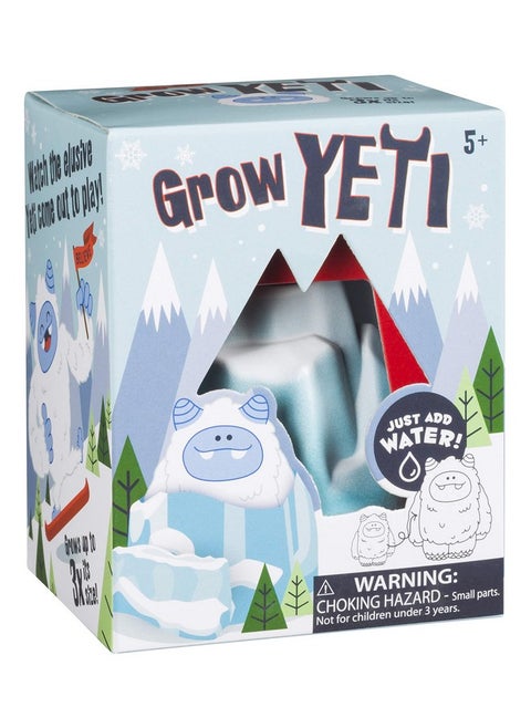 Toysmith Hatchin' Grow Yeti, Just Add Water, Fun DIY Kit, 6913 Small