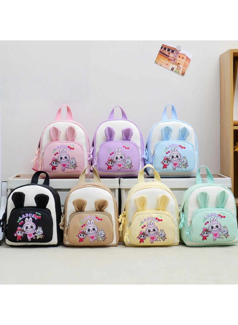 Labubu Outdoor Snack Bag Elementary School Student Spine Protection Backpack Cute Fresh Small School Bag 29*19*10 CM - Image 3