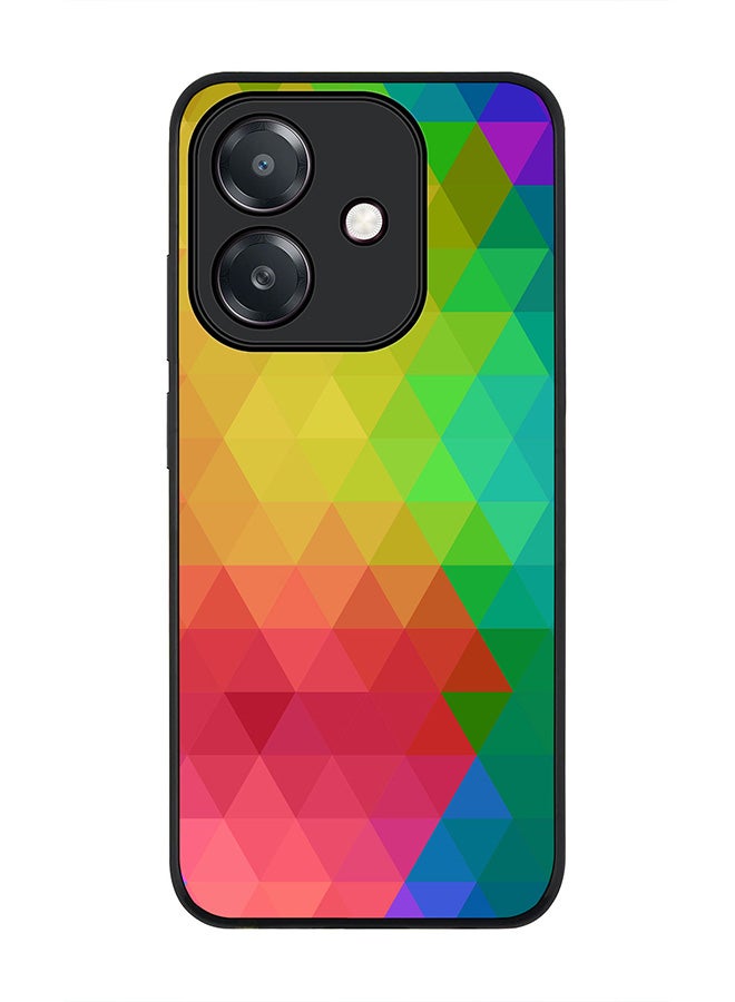Stylizedd For Oppo A5i Case,Slim fit Camera Protection, Shockproof Thin Phone cover  - Tropical Prism