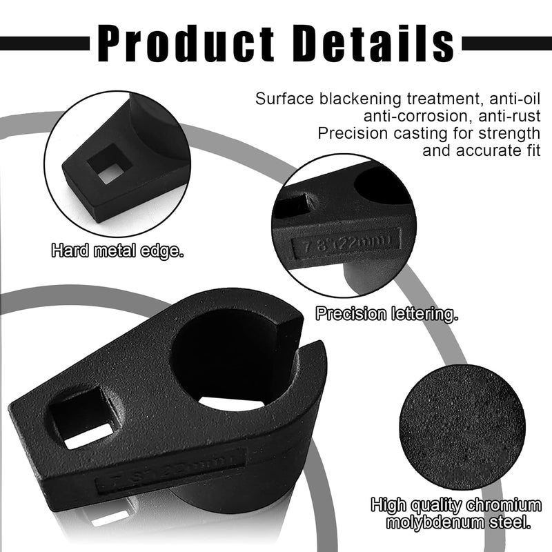 Stymart Offset Oxygen Sensor Socket 3/8-Inch Drive 22mm - Image 4