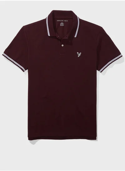American Eagle Tipped Polo