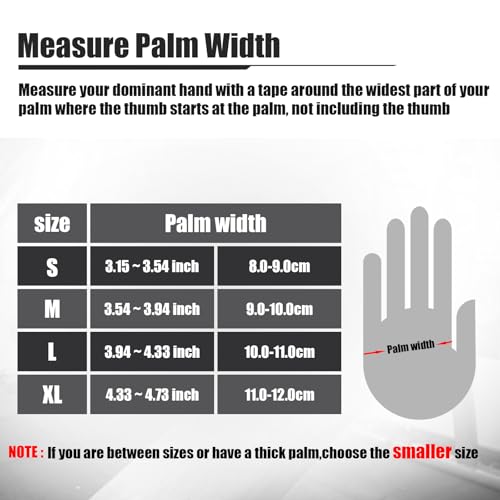 Cierto Motorcycle Gloves for Men and Women: Full Finger Touch Screen Tactical Gloves with Breathable Hard Knuckle & Adjustable Wrist for Cycling, BMX ATV MTB Riding, Motocross, Road Racing - Black L - Image 2