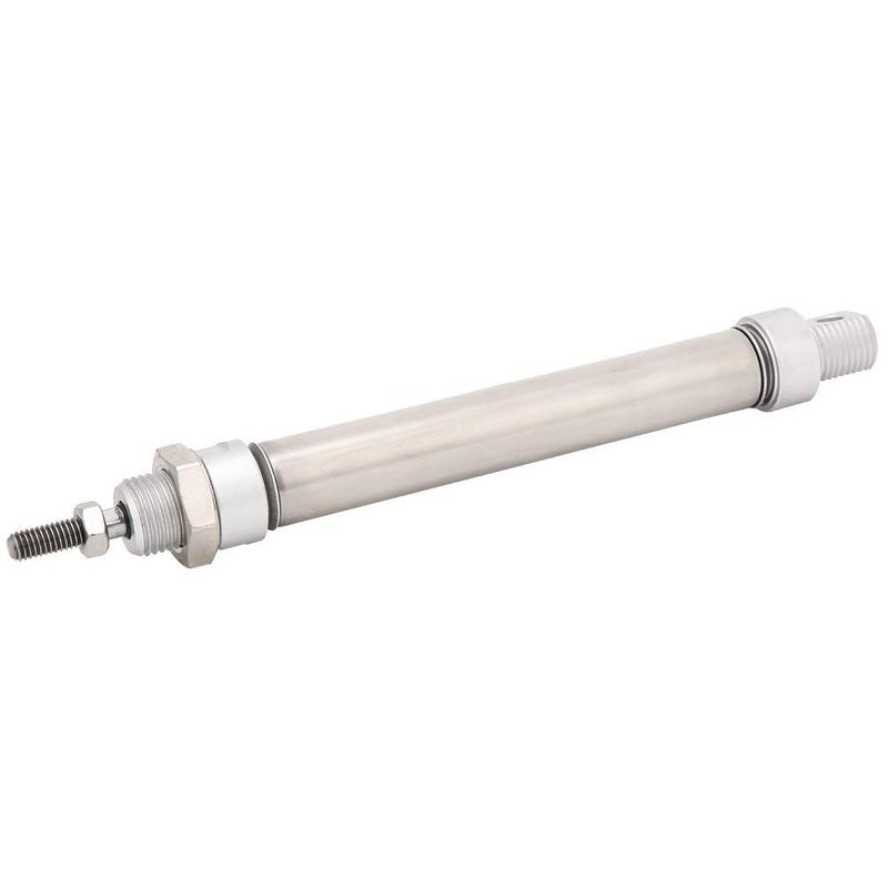 MA16 Mini Air Cylinder Stainless Steel Double Action Pneumatic Actuator 200mm Stroke - Image 4