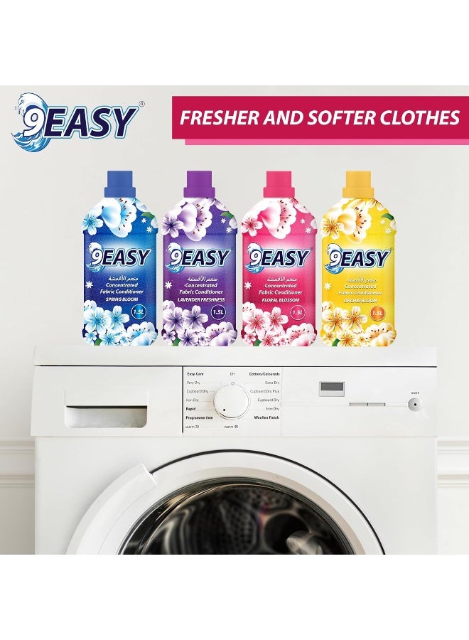 9EASY منعم الأقمشة المركز بلوسوم الورد 3 لتر - Image 4
