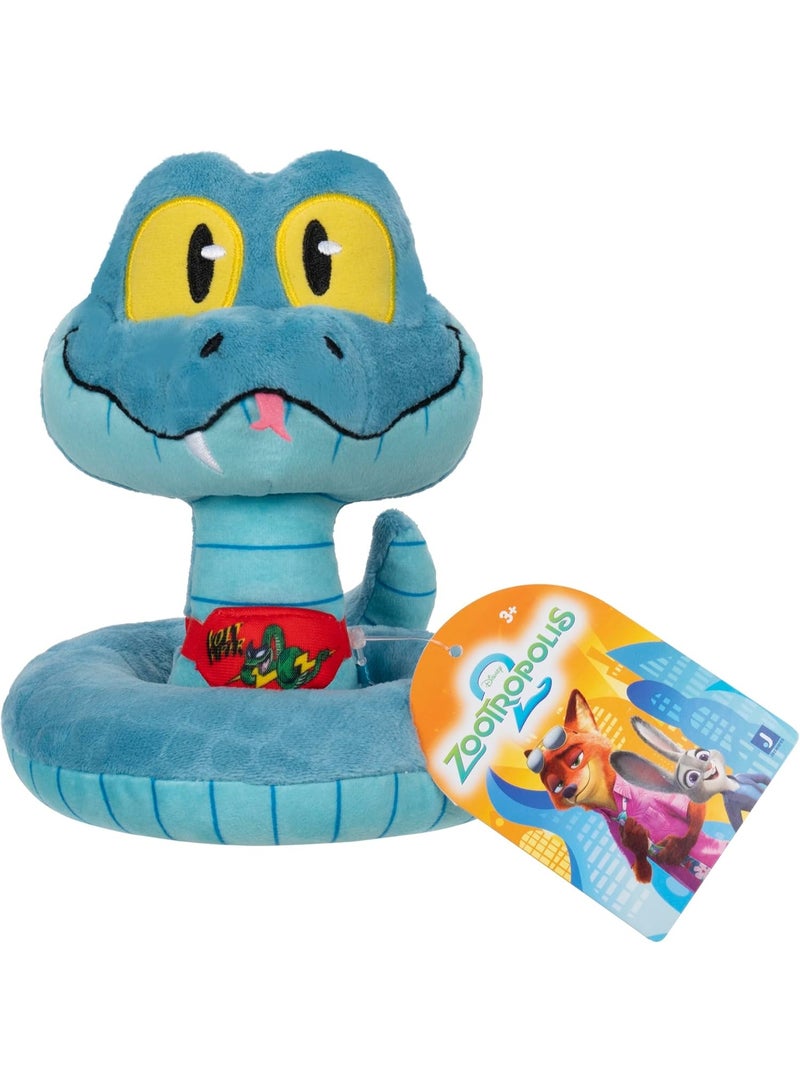 Disney Zootropolis 2 Gary De'Snake Plush Toy, 20 cm, Soft Movie Character Stuffed Animal, Collectible Toy for Kids - Image 2