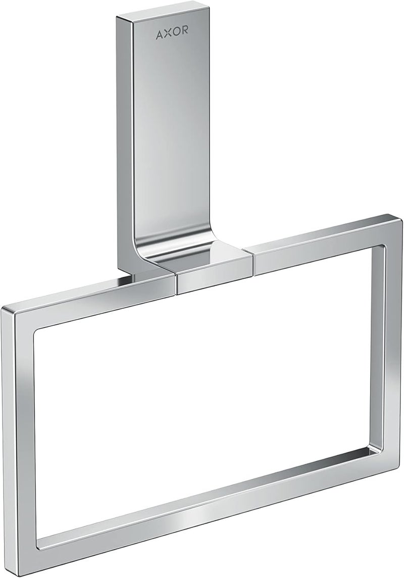AXOR AXOR Universal Rectangular Towel Ring in Chrome 42623000  - Image 1